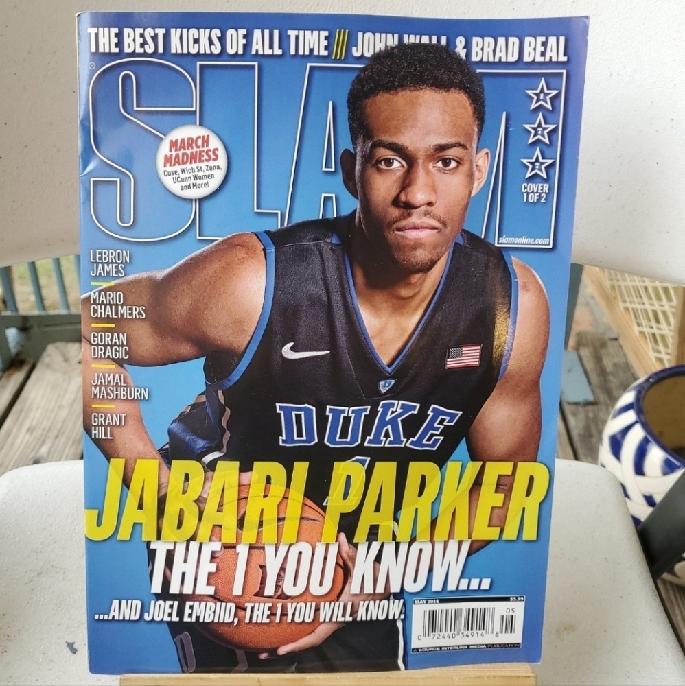 SLAM MAGAZINE May2014 #177 THE ONE YOU KNOW Jabari Parker NM NEWSSTAND EDITION
